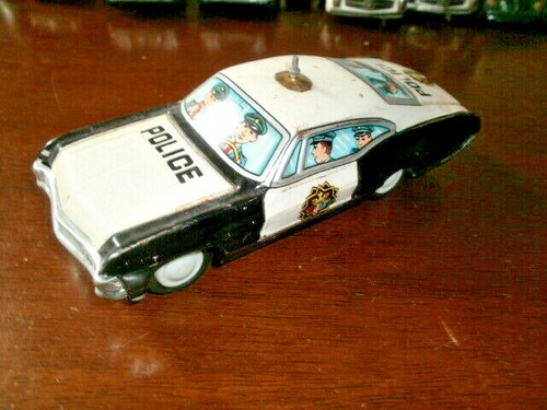 Police car japan - car,, litho