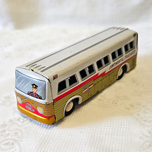Blech reisebus doppeldecker - blech,